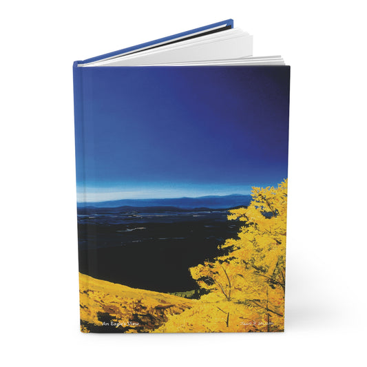 "An Eagle's View", Southwest Landscape, Oil on Canvas Art Print, Hardcover Journal—Lined or Blank