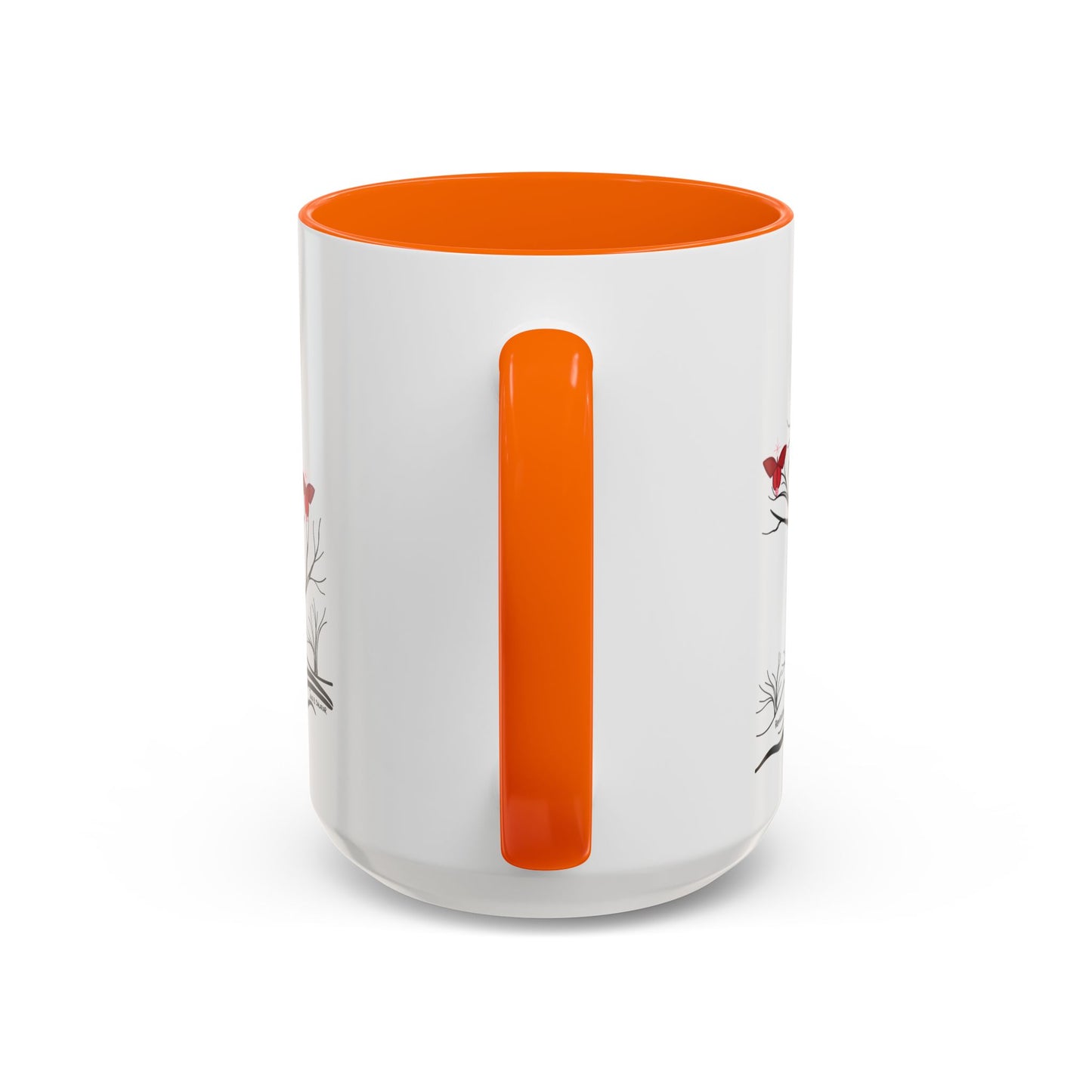"Revitalizing", IMAGINE™ Series, Hand-Drawn Art Print, White Ceramic Accent Mug—1 of 7 Butterfly Graces Collection—15 oz or 11 oz