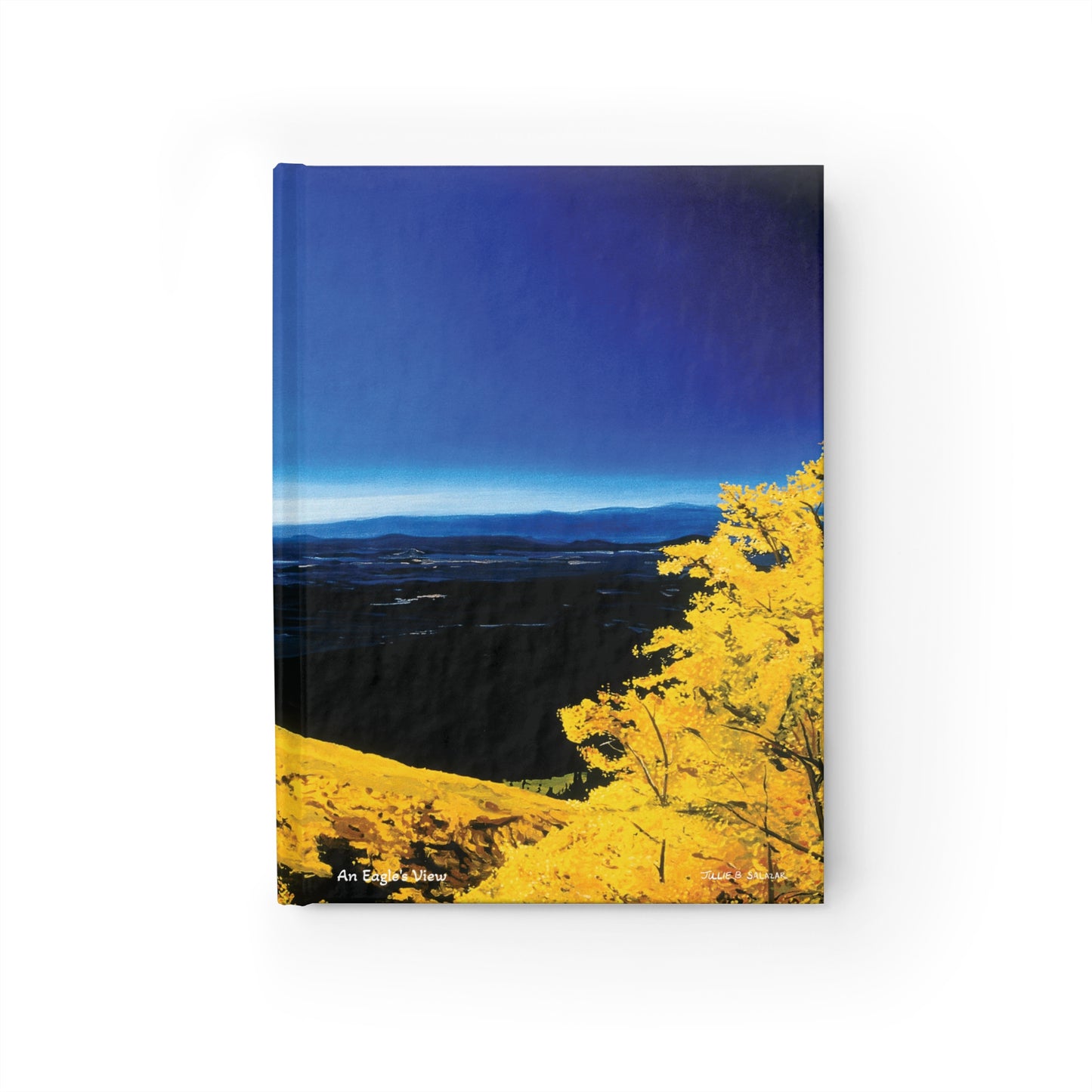 "An Eagle's View", Southwest Landscape, Oil on Canvas Art Print, Hardcover Journal—Lined or Blank