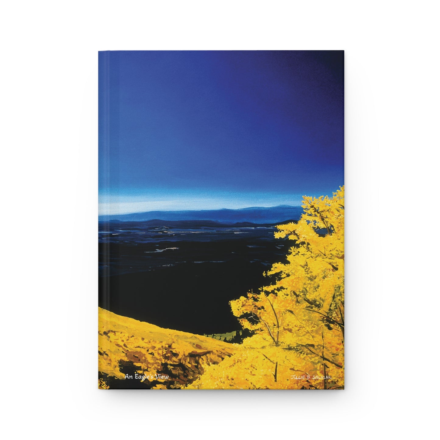"An Eagle's View", Southwest Landscape, Oil on Canvas Art Print, Hardcover Journal—Lined or Blank
