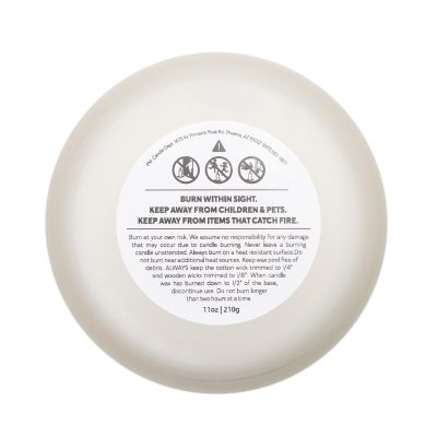 IMAGINE™ John 13:7 "Love Bears All Things... Orchids and Spirals" Candle, Frosted Glass (Hand Poured 11 oz—50-hour average burn)