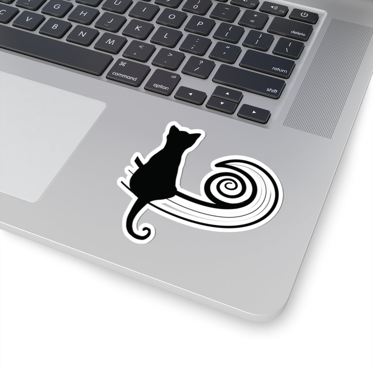 “Cosmic Wave”, IMAGINE™ Series, Hand-Drawn Art Print, Kiss-Cut Stickers, Stellar Kitty Cat Collection, 2, 3, 4, 6, inch