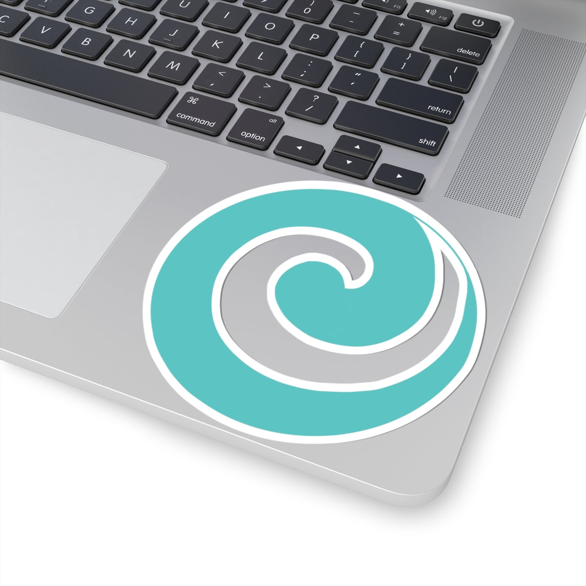 "Julie’s Spiral”, IMAGINE™ Series, Hand-Drawn Art Print, Kiss-Cut Stickers, 21 Colors, 2, 3, 4, 6 inch