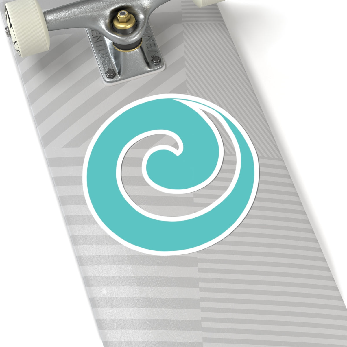 "Julie’s Spiral”, IMAGINE™ Series, Hand-Drawn Art Print, Kiss-Cut Stickers, 21 Colors, 2, 3, 4, 6 inch