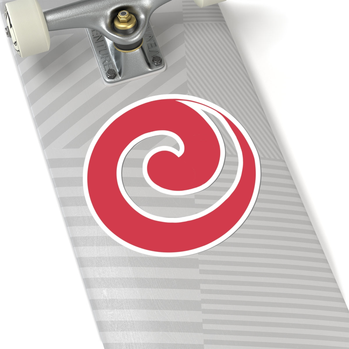 "Julie’s Spiral”, IMAGINE™ Series, Hand-Drawn Art Print, Kiss-Cut Stickers, 21 Colors, 2, 3, 4, 6 inch