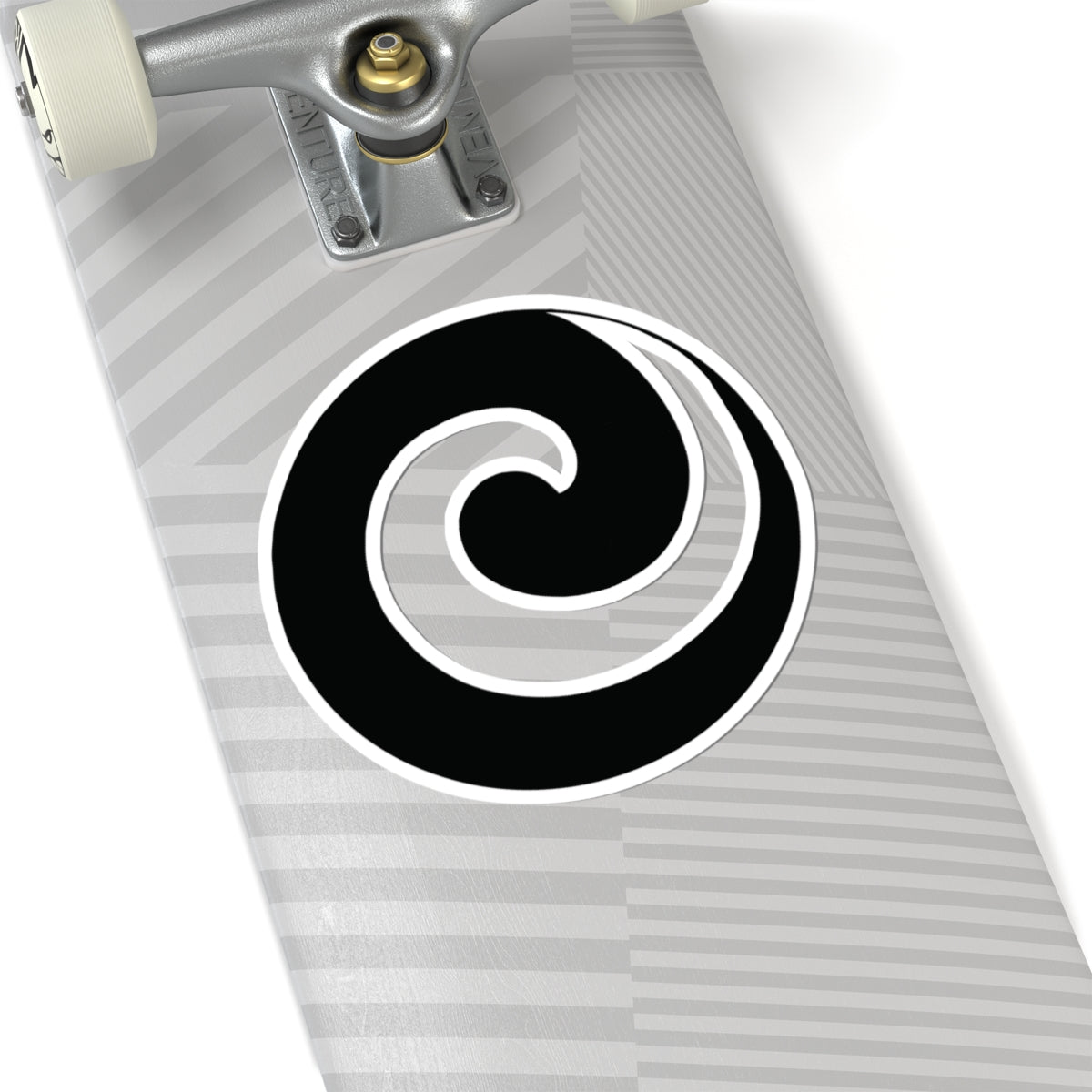 "Julie’s Spiral”, IMAGINE™ Series, Hand-Drawn Art Print, Kiss-Cut Stickers, 21 Colors, 2, 3, 4, 6 inch