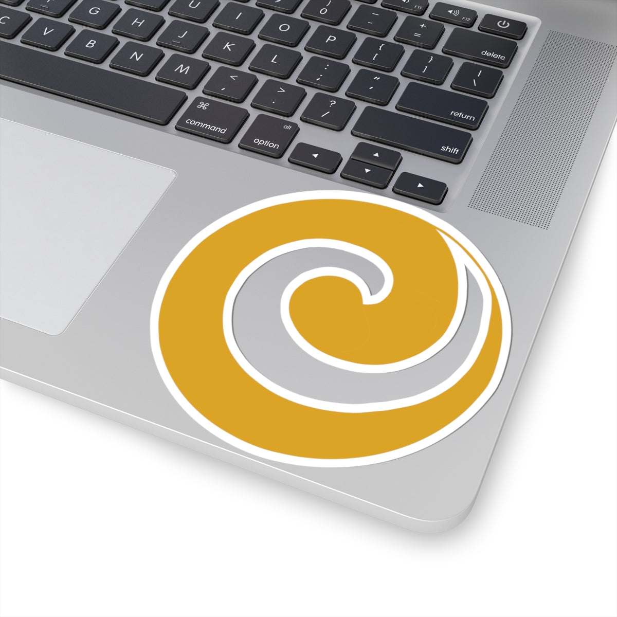 "Julie’s Spiral”, IMAGINE™ Series, Hand-Drawn Art Print, Kiss-Cut Stickers, 21 Colors, 2, 3, 4, 6 inch