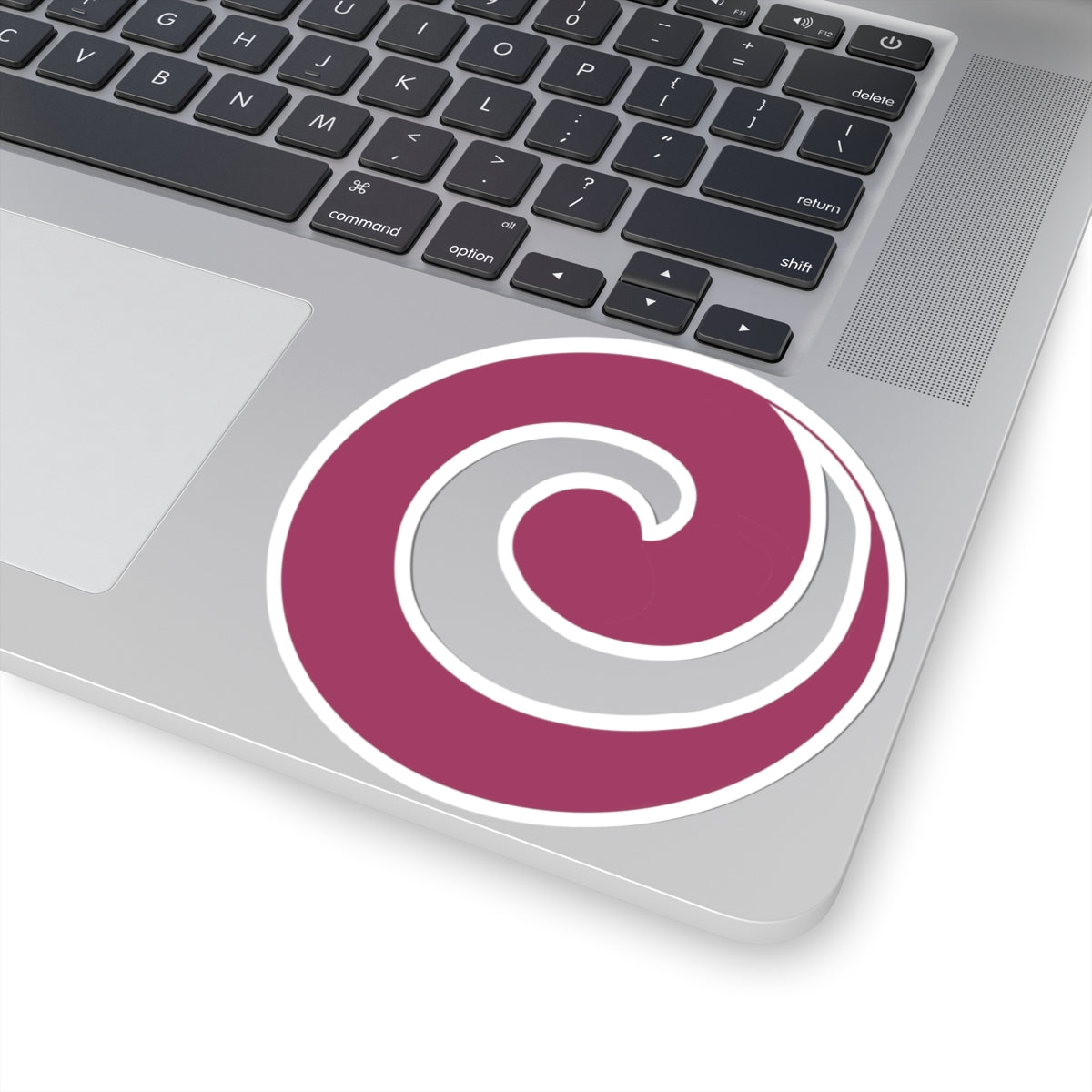 "Julie’s Spiral”, IMAGINE™ Series, Hand-Drawn Art Print, Kiss-Cut Stickers, 21 Colors, 2, 3, 4, 6 inch