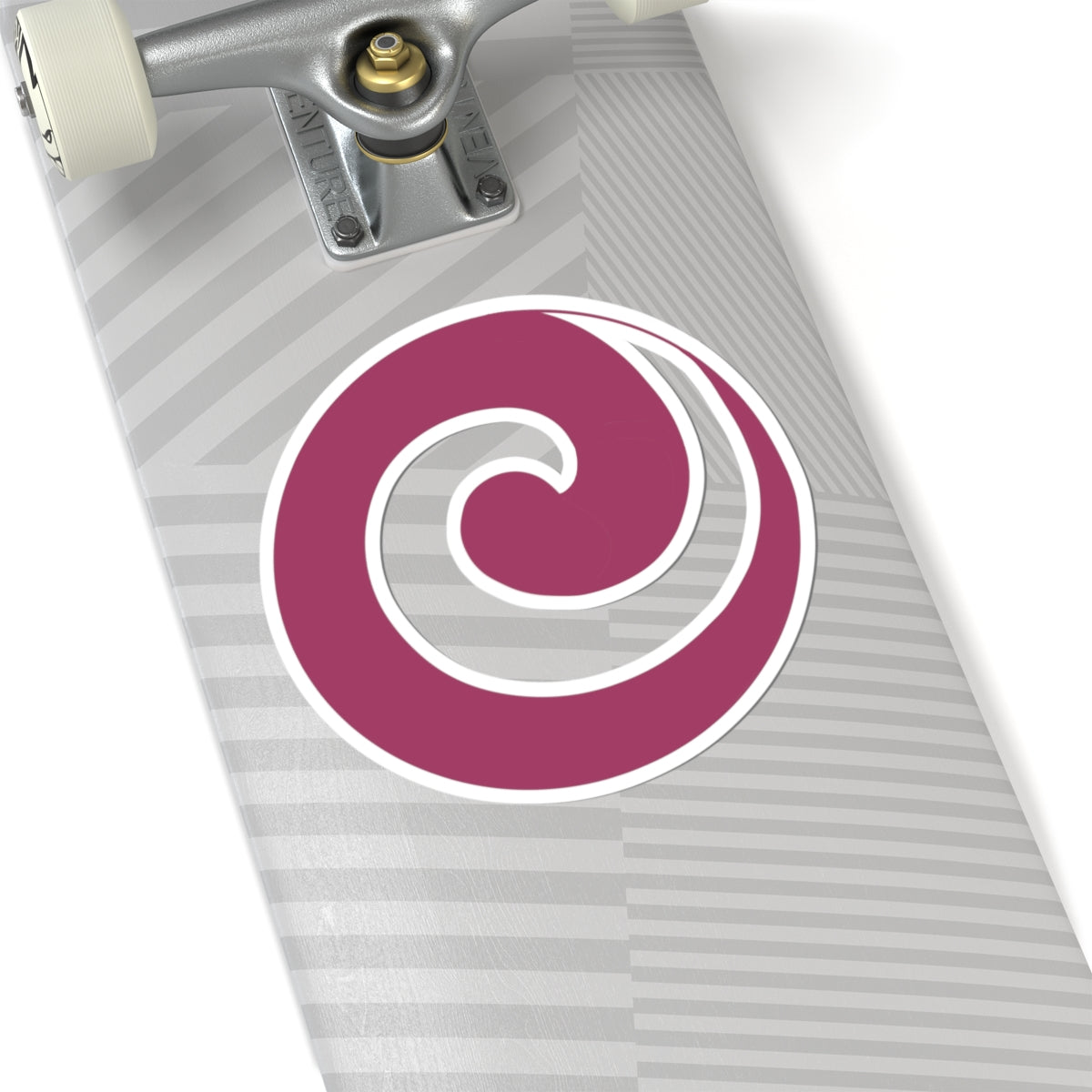 "Julie’s Spiral”, IMAGINE™ Series, Hand-Drawn Art Print, Kiss-Cut Stickers, 21 Colors, 2, 3, 4, 6 inch