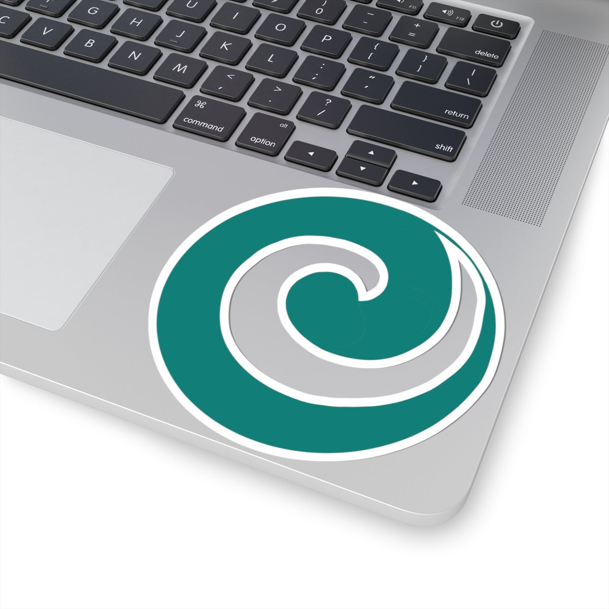 "Julie’s Spiral”, IMAGINE™ Series, Hand-Drawn Art Print, Kiss-Cut Stickers, 21 Colors, 2, 3, 4, 6 inch