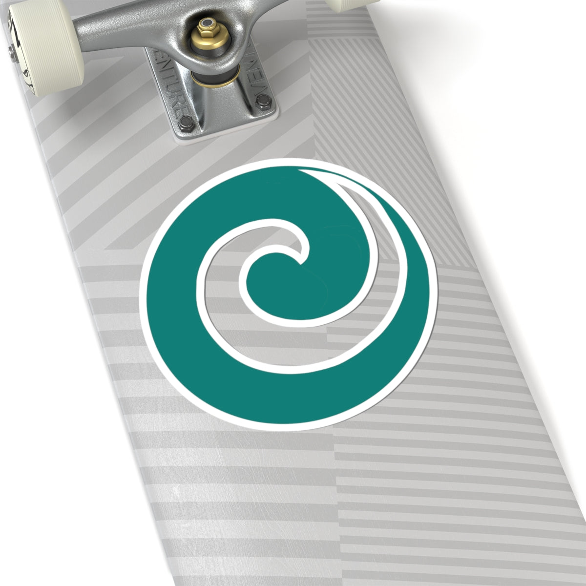 "Julie’s Spiral”, IMAGINE™ Series, Hand-Drawn Art Print, Kiss-Cut Stickers, 21 Colors, 2, 3, 4, 6 inch