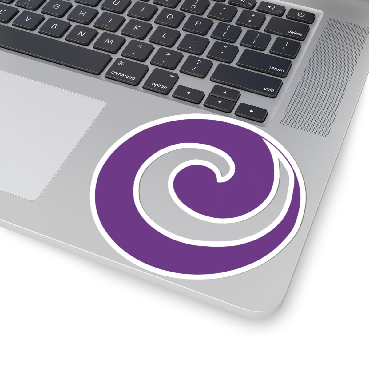 "Julie’s Spiral”, IMAGINE™ Series, Hand-Drawn Art Print, Kiss-Cut Stickers, 21 Colors, 2, 3, 4, 6 inch