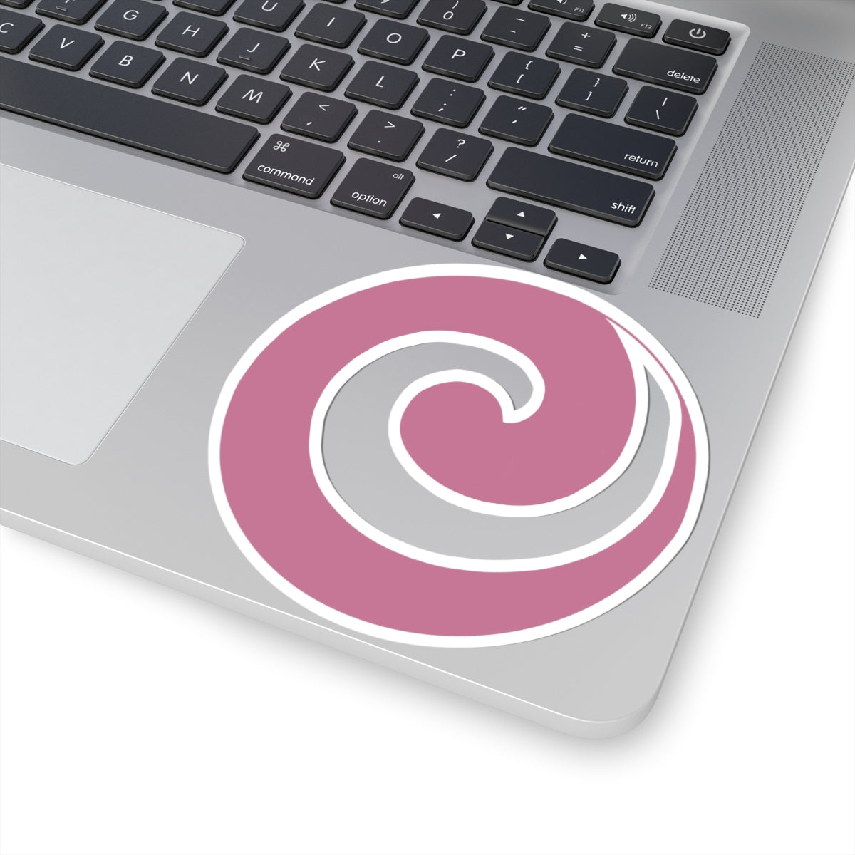 "Julie’s Spiral”, IMAGINE™ Series, Hand-Drawn Art Print, Kiss-Cut Stickers, 21 Colors, 2, 3, 4, 6 inch