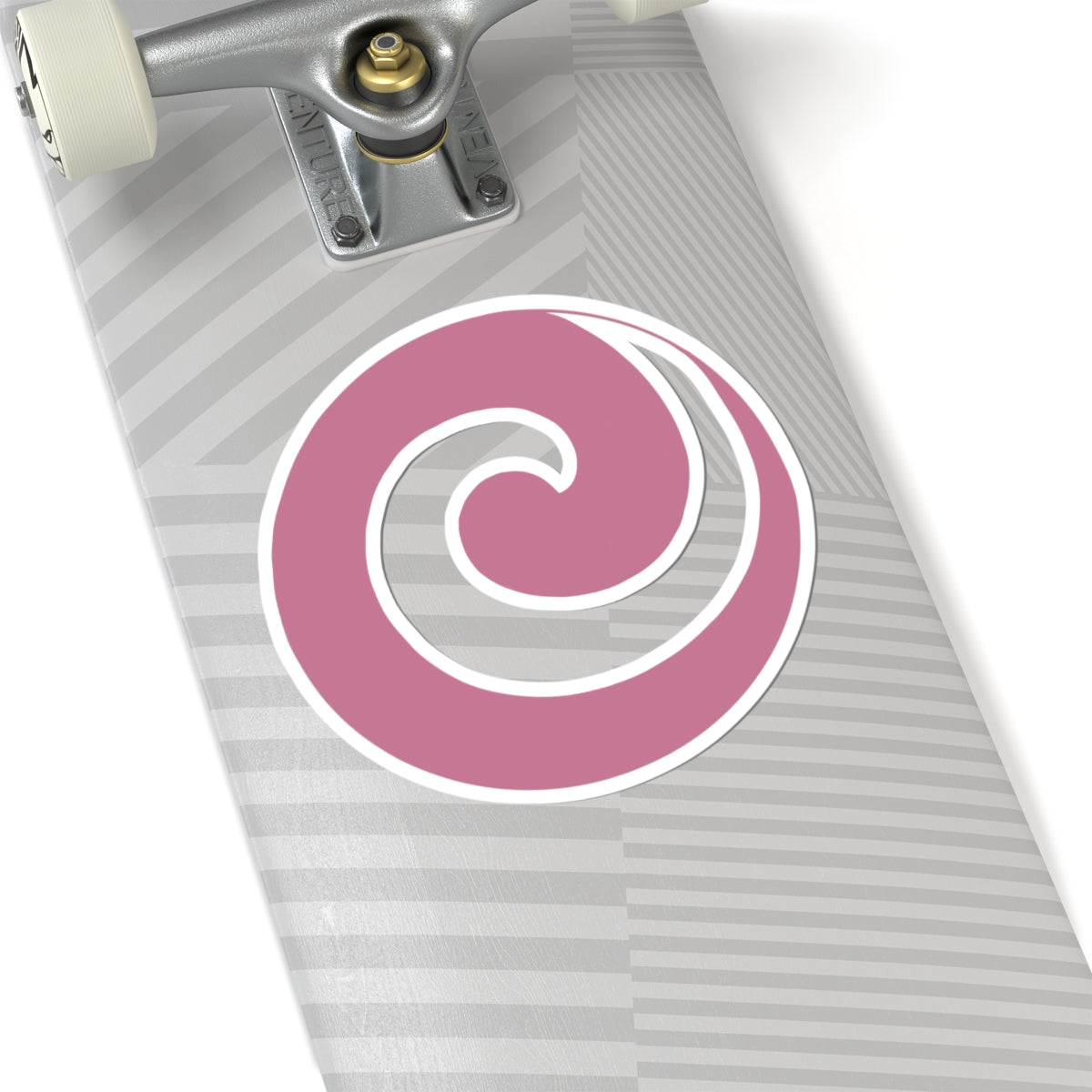 "Julie’s Spiral”, IMAGINE™ Series, Hand-Drawn Art Print, Kiss-Cut Stickers, 21 Colors, 2, 3, 4, 6 inch