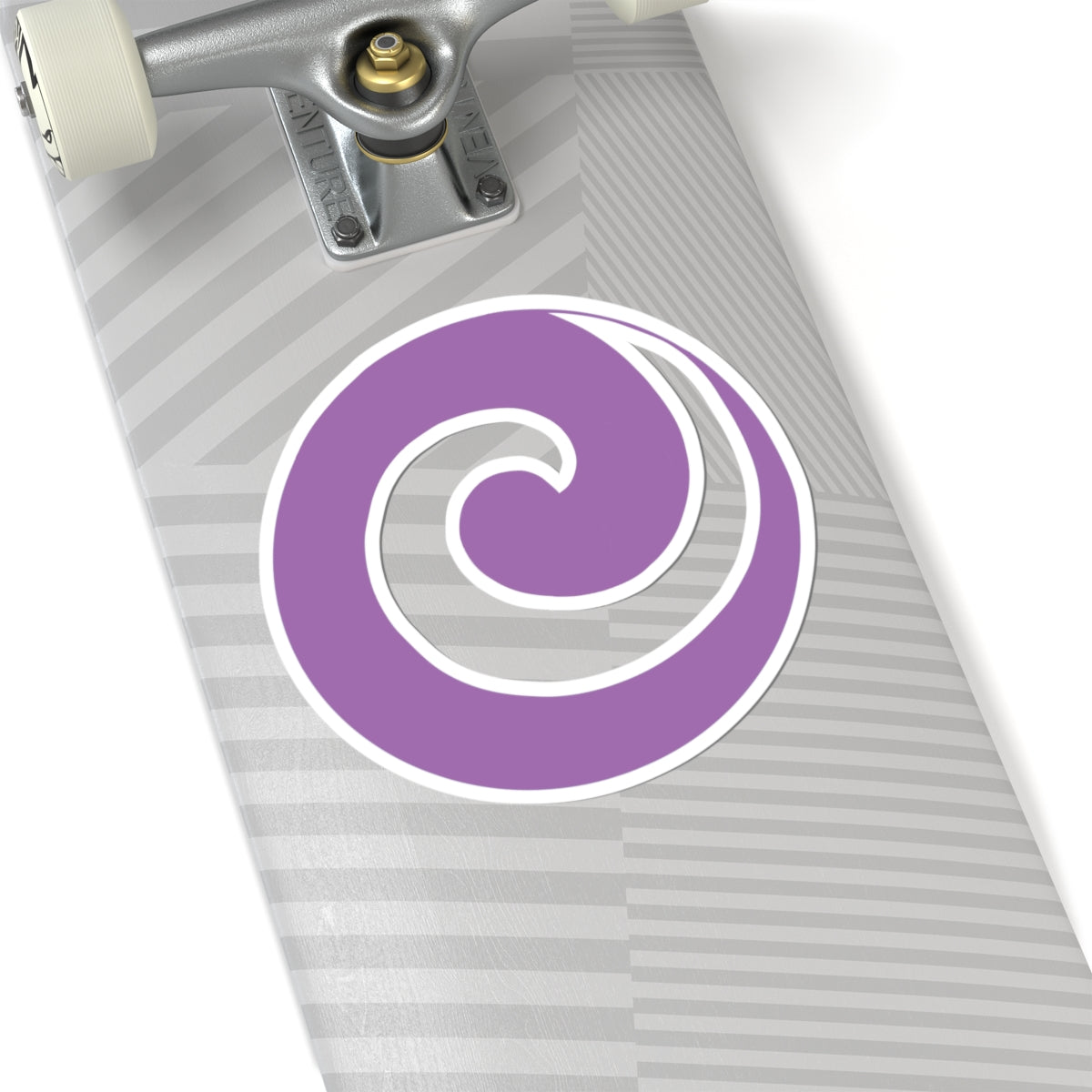 "Julie’s Spiral”, IMAGINE™ Series, Hand-Drawn Art Print, Kiss-Cut Stickers, 21 Colors, 2, 3, 4, 6 inch