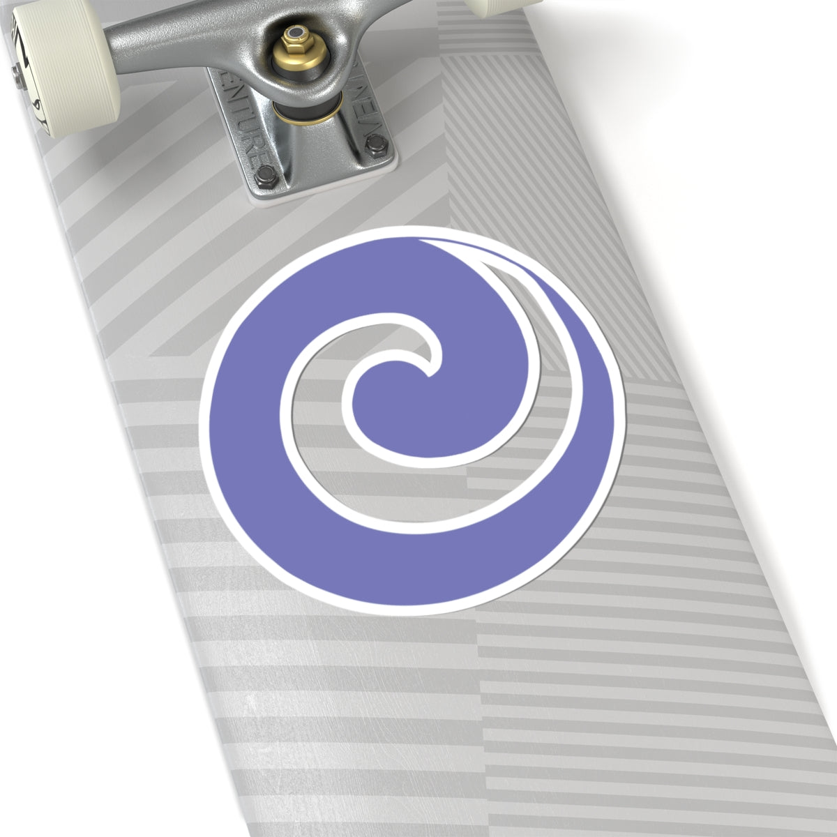 "Julie’s Spiral”, IMAGINE™ Series, Hand-Drawn Art Print, Kiss-Cut Stickers, 21 Colors, 2, 3, 4, 6 inch