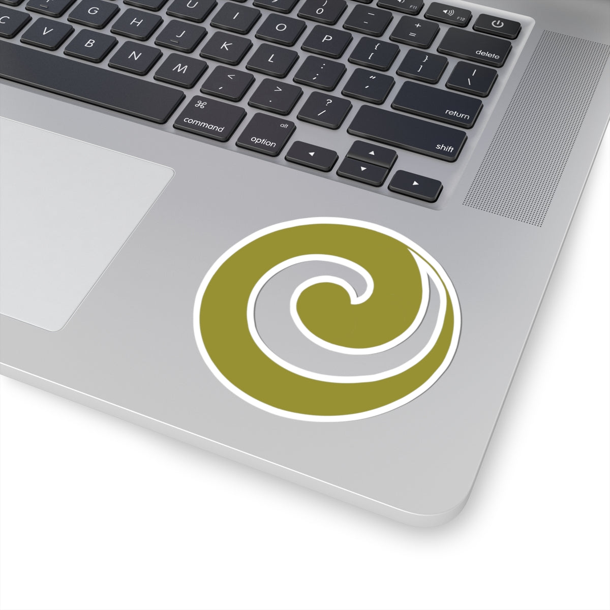 "Julie’s Spiral”, IMAGINE™ Series, Hand-Drawn Art Print, Kiss-Cut Stickers, 21 Colors, 2, 3, 4, 6 inch