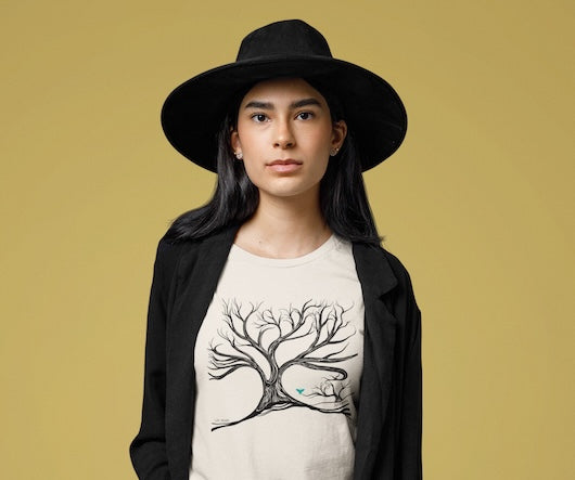 Load video: &quot;Life Begins&quot; Original Wearable Fine Art