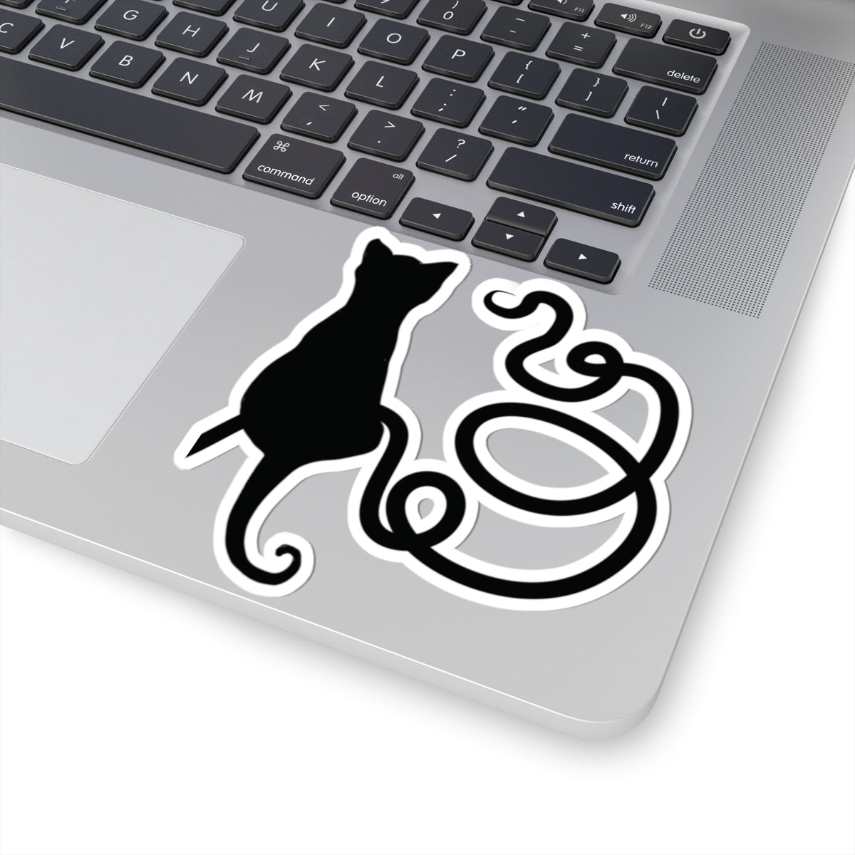 “Loop De Loop”, IMAGINE™ Series, Hand-Drawn Art Print, Kiss-Cut Stickers, Stellar Kitty Cat Collection, 2, 3, 4, 6, inch