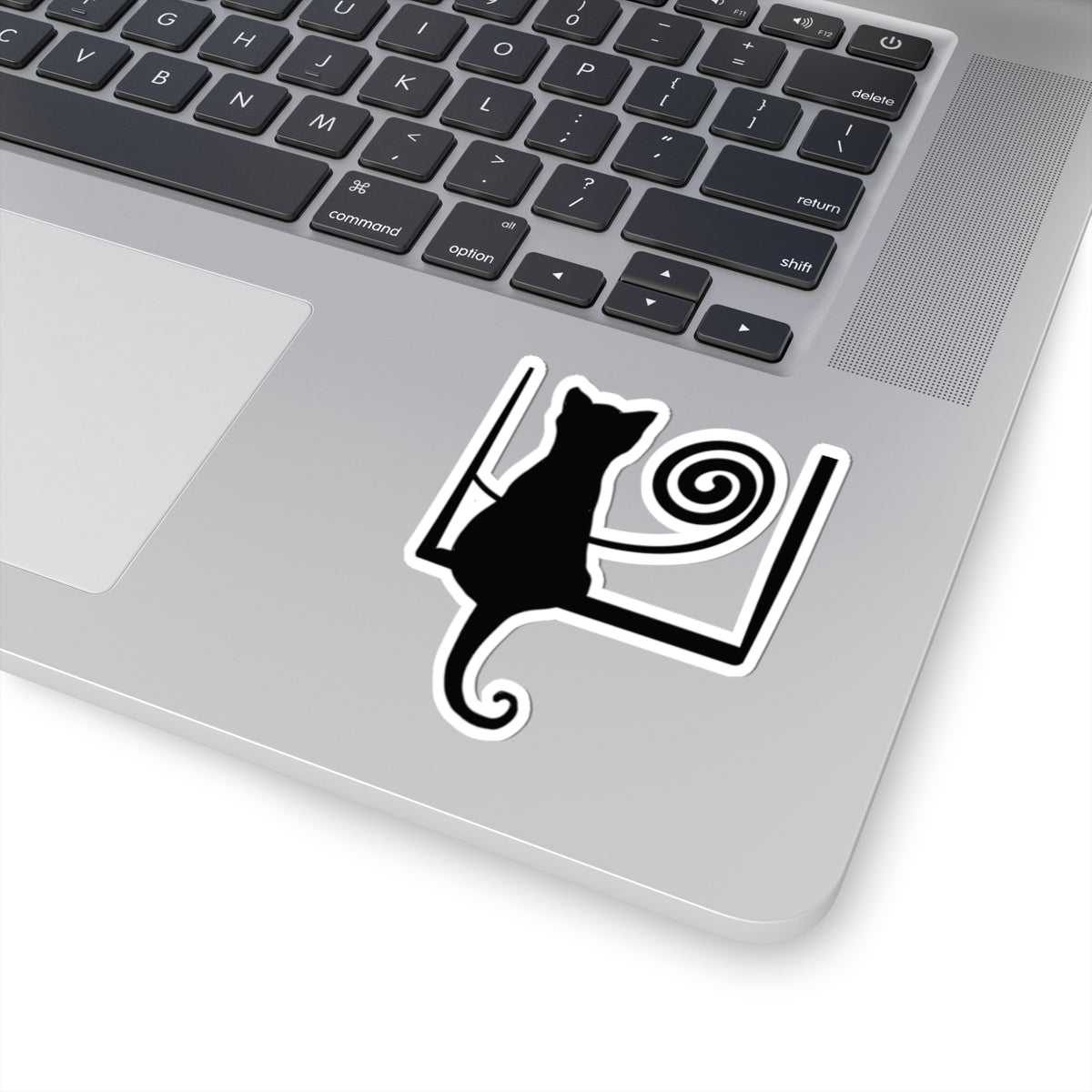 “Midnight Musings”, IMAGINE™ Series, Hand-Drawn Art Print, Kiss-Cut Stickers, Stellar Kitty Cat Collection, 2, 3, 4, 6, inch