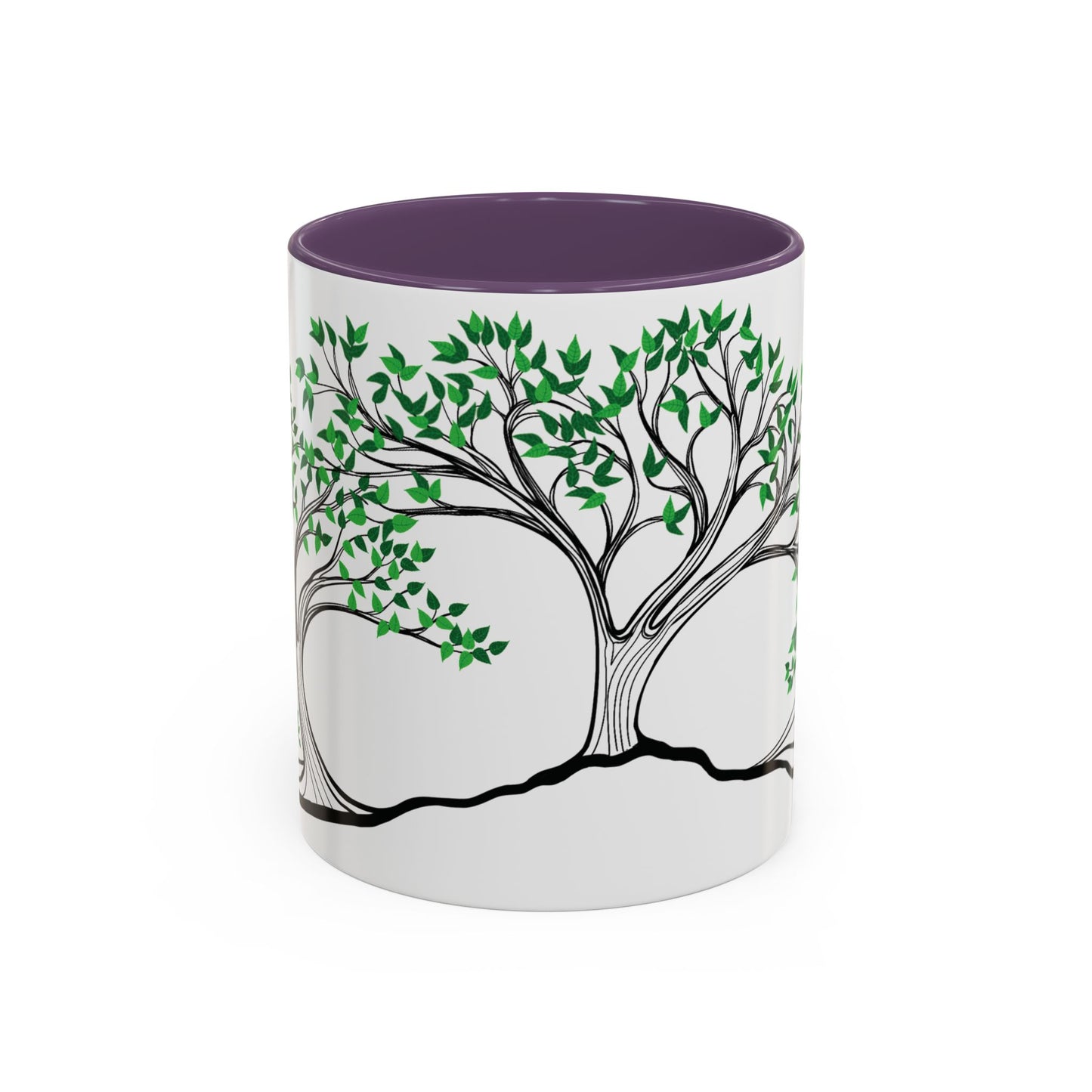 “Summer Dream”, IMAGINE™ Series, Hand-Drawn Art Print, White Ceramic Accent Mug—2 of 4 Seasons Collection—15 oz or 11 oz