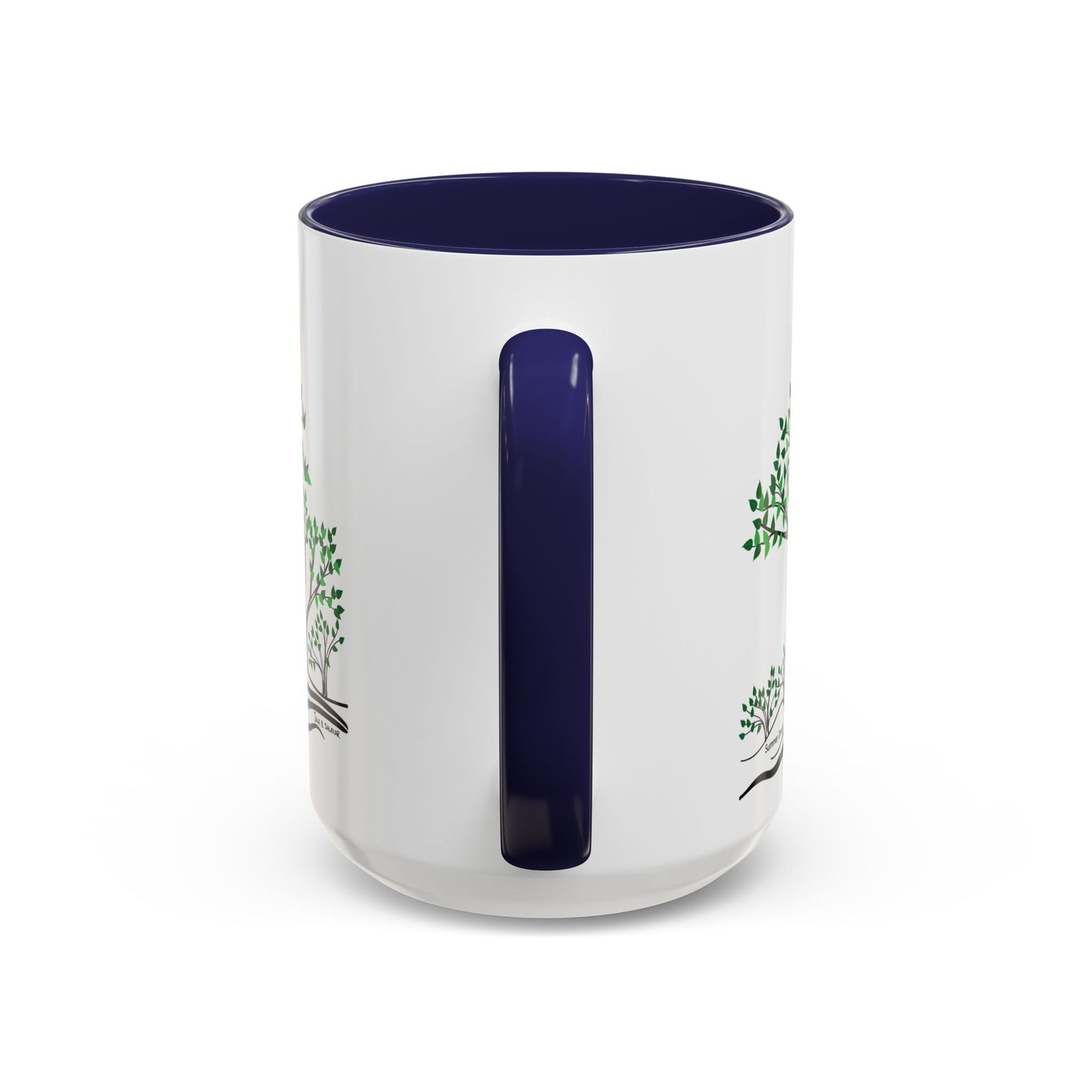 “Summer Dream”, IMAGINE™ Series, Hand-Drawn Art Print, White Ceramic Accent Mug—2 of 4 Seasons Collection—15 oz or 11 oz