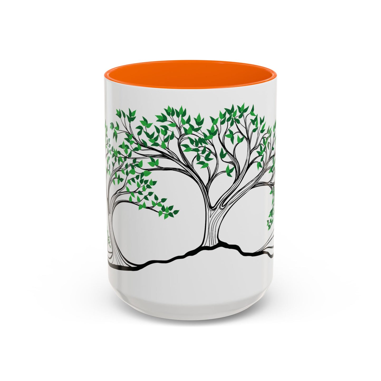 “Summer Dream”, IMAGINE™ Series, Hand-Drawn Art Print, White Ceramic Accent Mug—2 of 4 Seasons Collection—15 oz or 11 oz