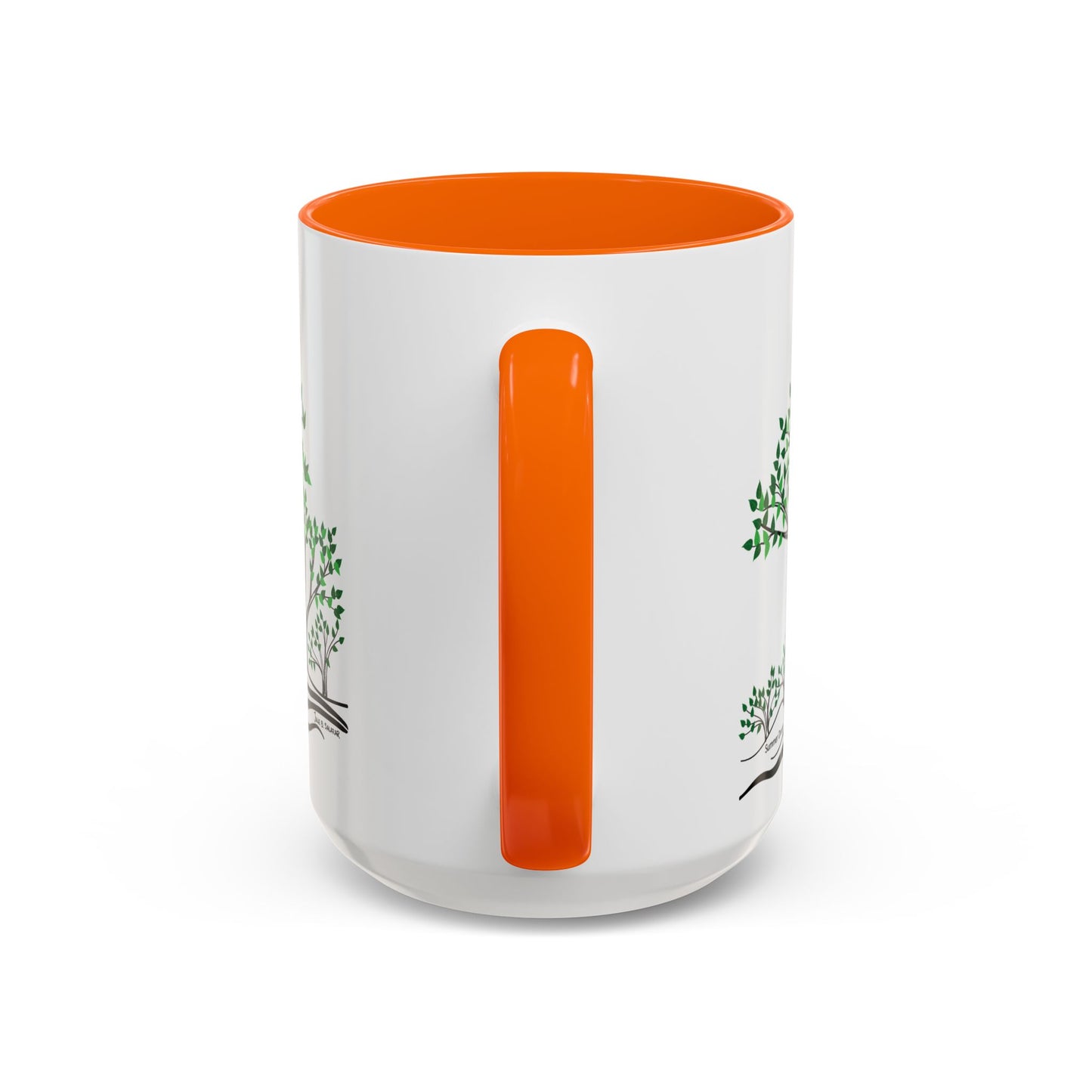 “Summer Dream”, IMAGINE™ Series, Hand-Drawn Art Print, White Ceramic Accent Mug—2 of 4 Seasons Collection—15 oz or 11 oz