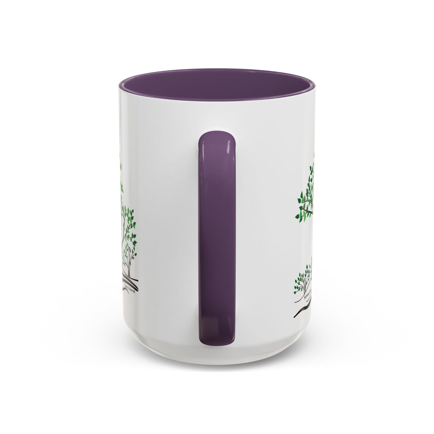 “Summer Dream”, IMAGINE™ Series, Hand-Drawn Art Print, White Ceramic Accent Mug—2 of 4 Seasons Collection—15 oz or 11 oz