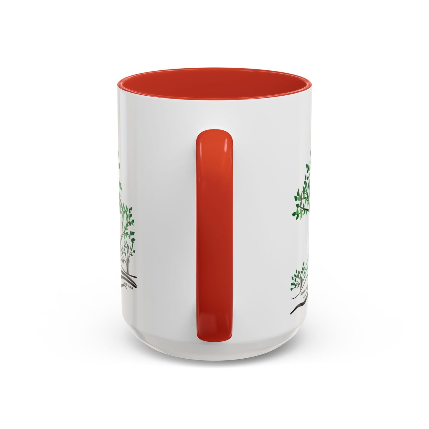 “Summer Dream”, IMAGINE™ Series, Hand-Drawn Art Print, White Ceramic Accent Mug—2 of 4 Seasons Collection—15 oz or 11 oz