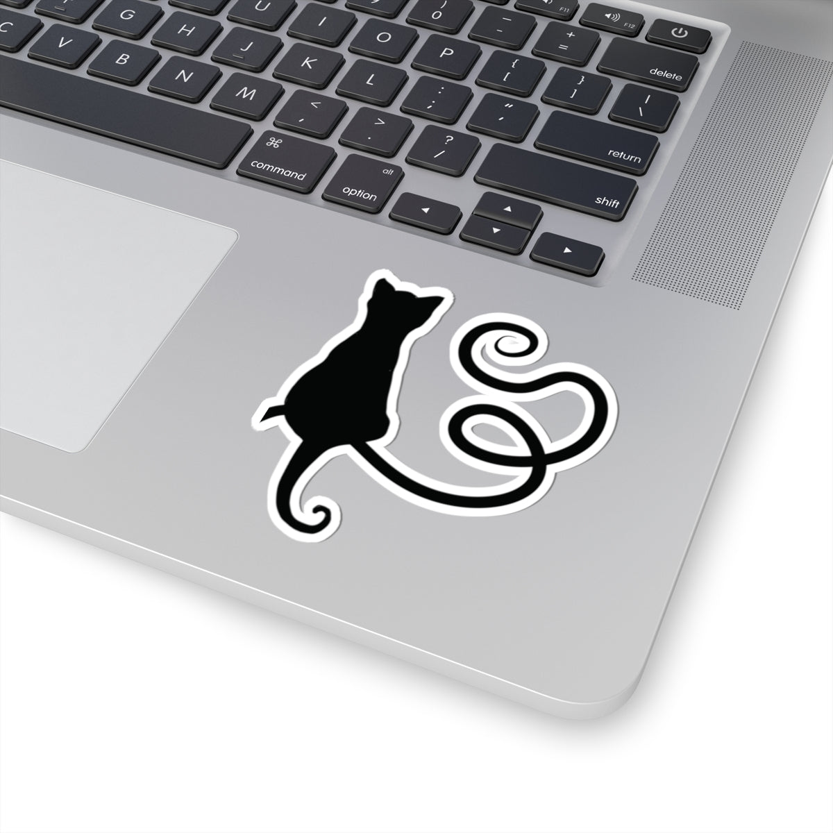 “Time Traveler”, IMAGINE™ Series, Hand-Drawn Art Print, Kiss-Cut Stickers, Stellar Kitty Cat Collection, 2, 3, 4, 6, inch