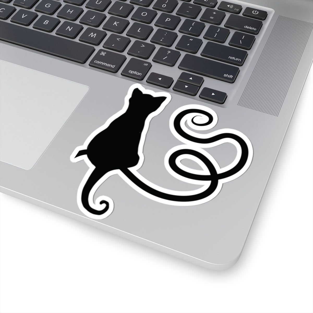 “Time Traveler”, IMAGINE™ Series, Hand-Drawn Art Print, Kiss-Cut Stickers, Stellar Kitty Cat Collection, 2, 3, 4, 6, inch